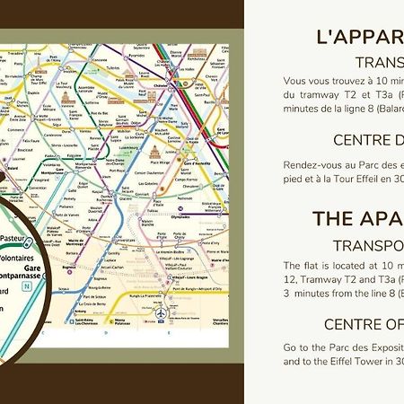 New Duplex 6Pers#Paris Expo#Porte De Versailles المظهر الخارجي الصورة